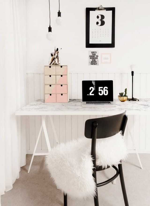 DIY Meubles and Relooking  IKEA  Hacks pour bureau 