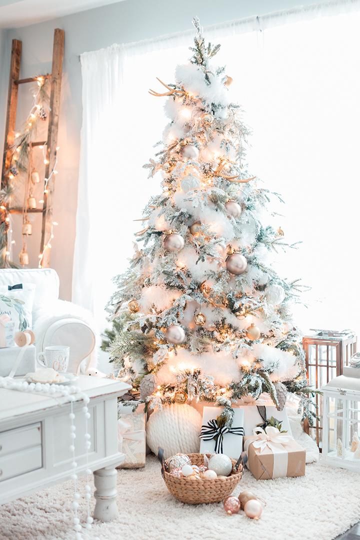 Sapin de Noël en blanc : Faire un sapin de Noël parfait, étape par