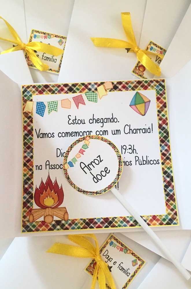 To do at home! Editable festa junina invitation template 