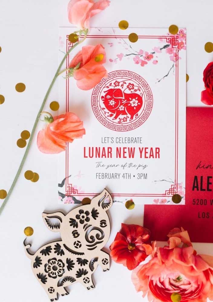 Invitation inspiration for Chinese New Year