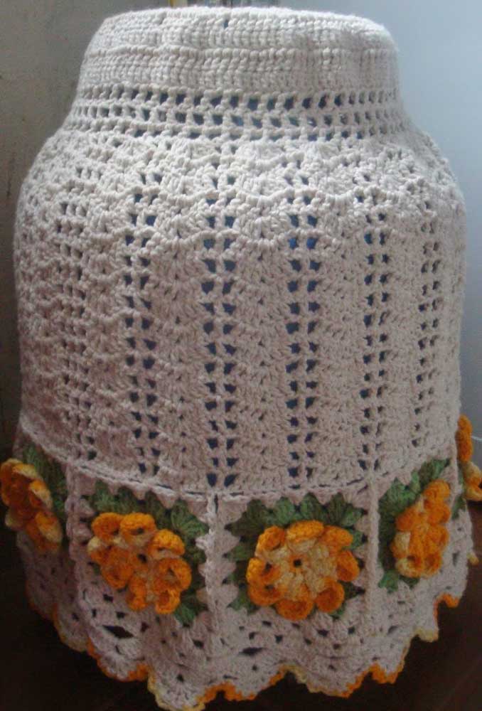 If you can, have more than one crochet canister cover, so you can change whenever you need