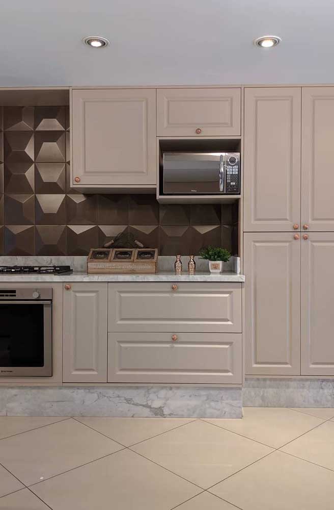 Neutral tones to enhance the classic style of this Provencal cuisine