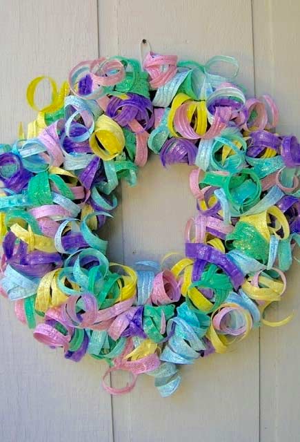 Super colorful and festive garland