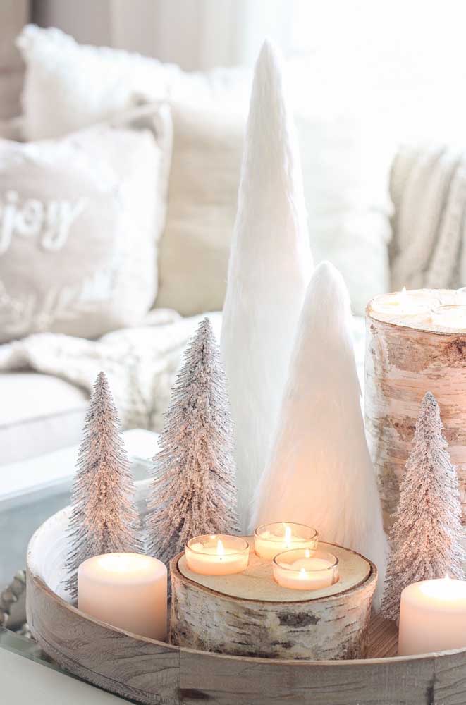 Candles make any decor more cozy and intimate