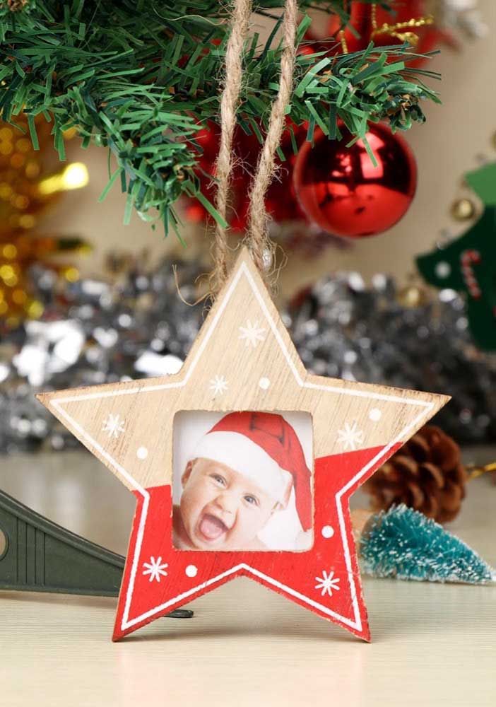 Christmas star or picture frame? Put the two proposals together in one