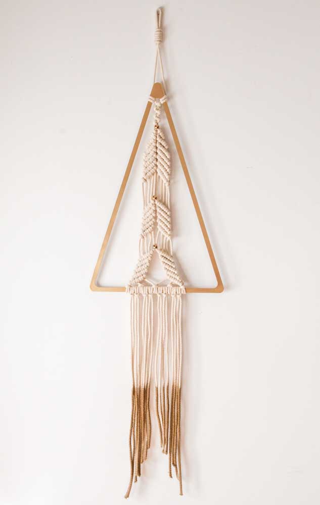 In macrame!