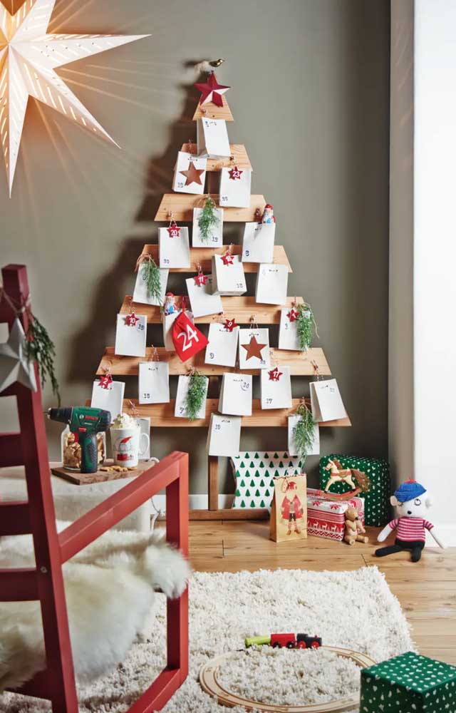 Gift bags form this other wall tree