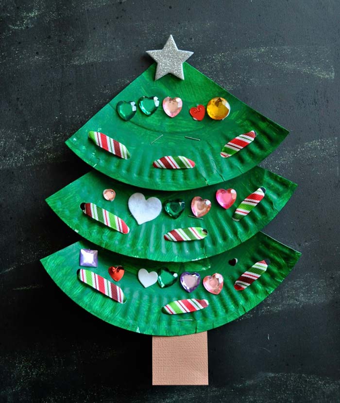 Recycled Christmas Tree Template