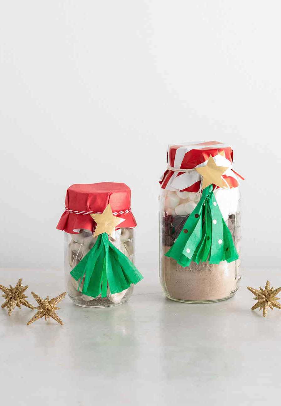 Glass jars filled with surprises!