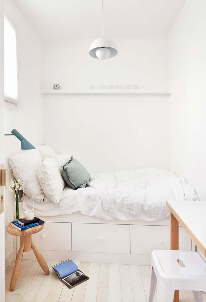 White Tumblr Bedroom