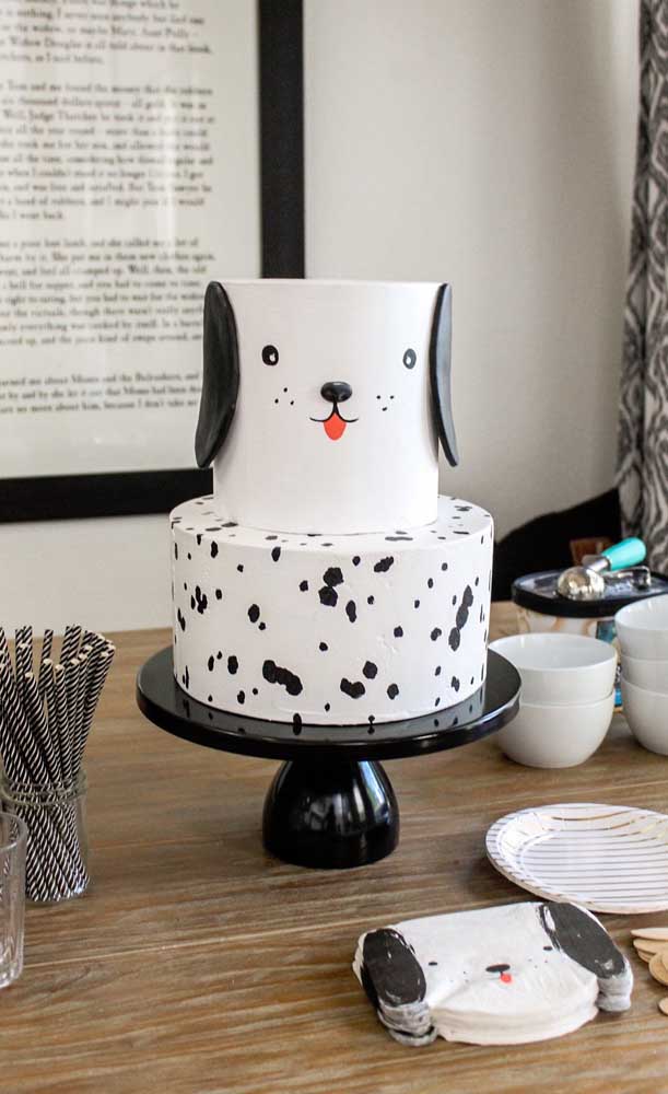 Fake cake for a pet themed party