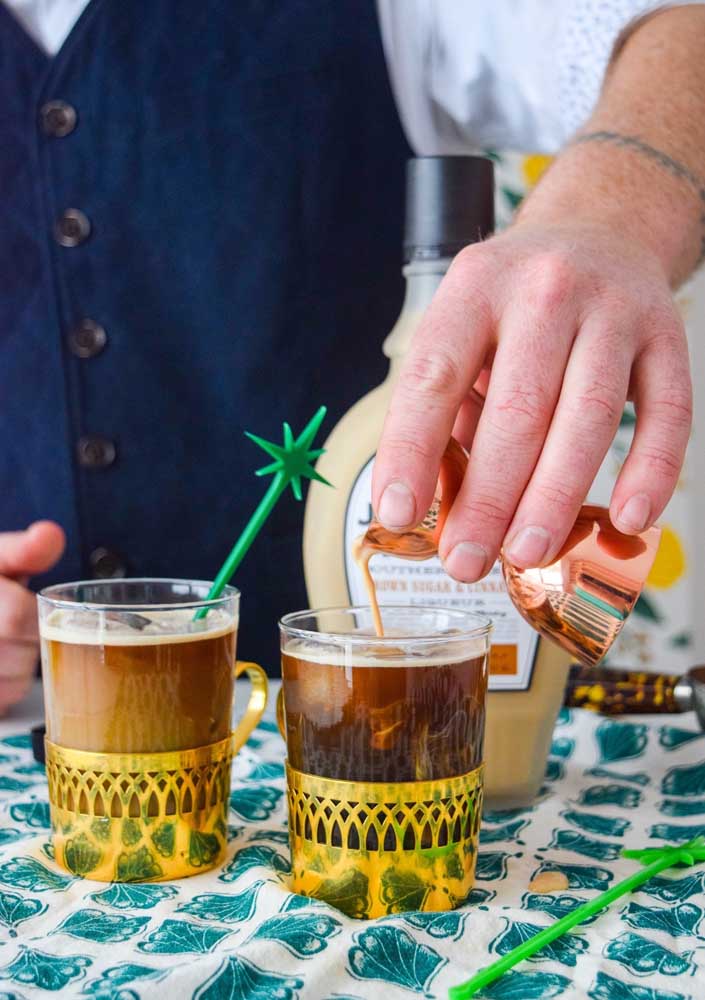 Write down this drink suggestion for Saint Patrick: Irish coffee