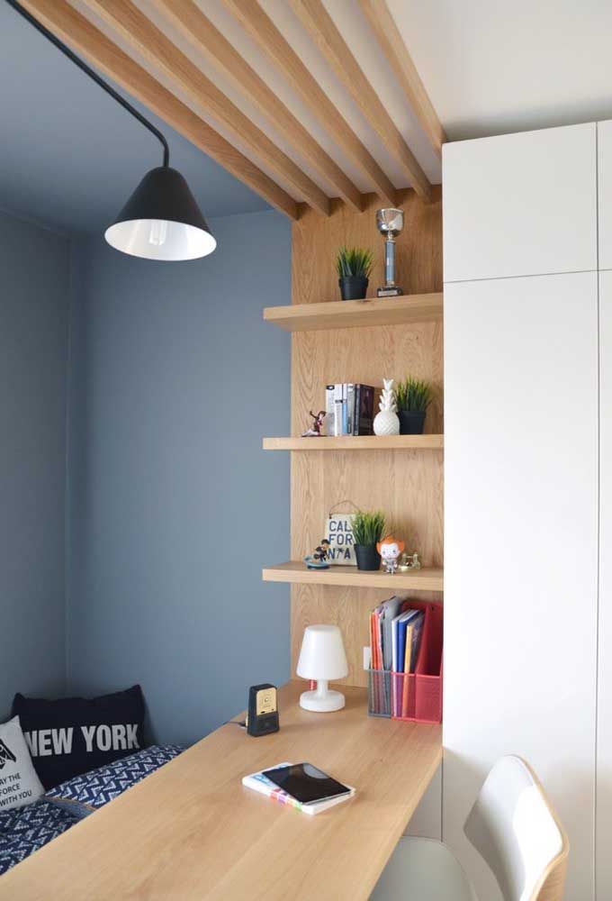 Teenager's room needs space for bed and study table