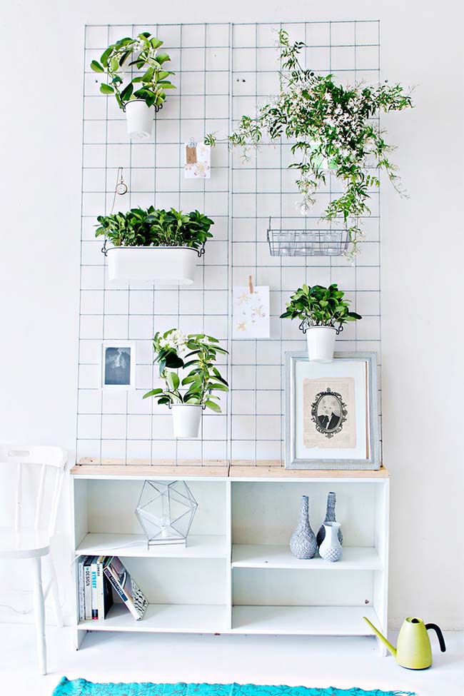 Simple vertical garden