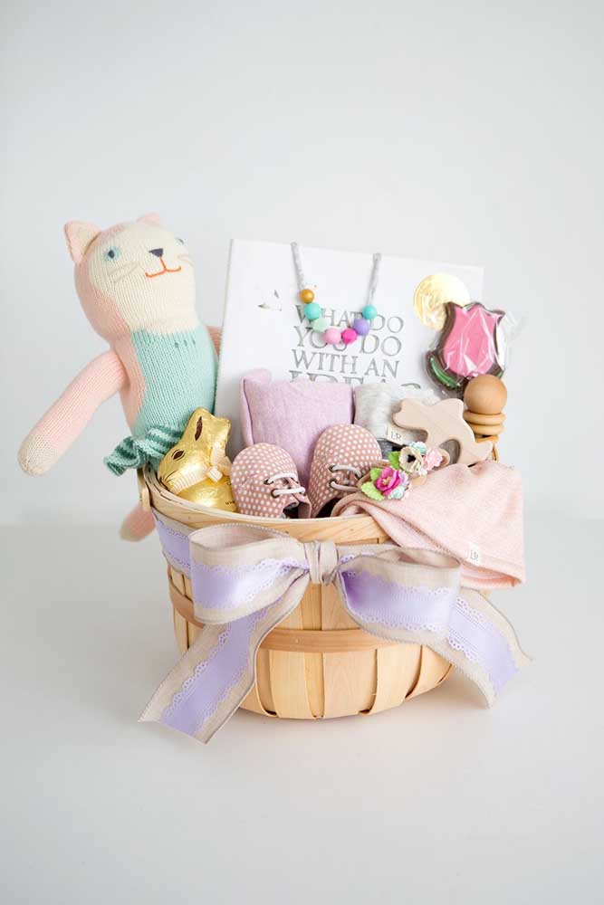 Easter basket template for babies 