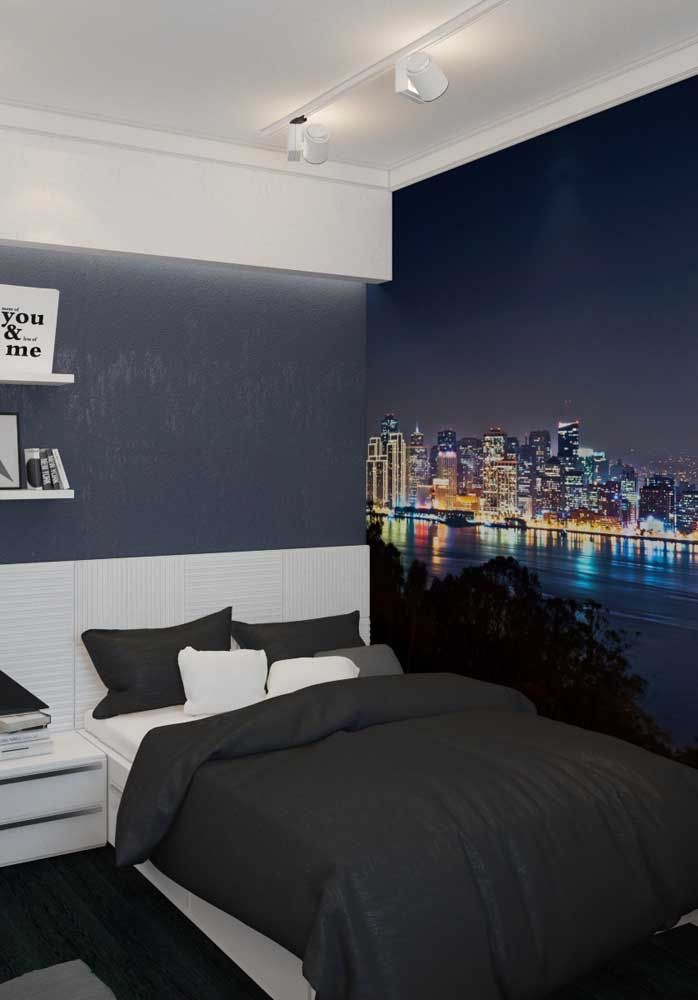 How about reproducing a beautiful setting on one of the walls of the teenager's room? The result is amazing!