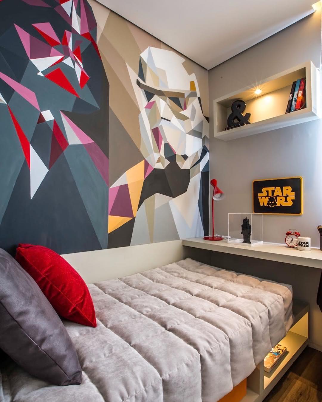 Star Wars themed bedroom design