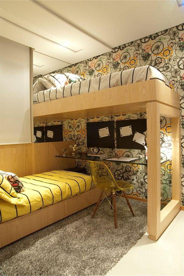 Teen room with two beds