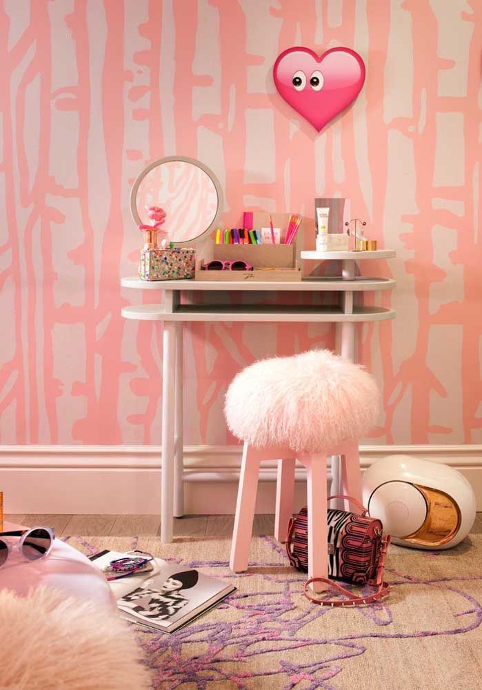 A female teenager's room needs to have a corner for her to produce.