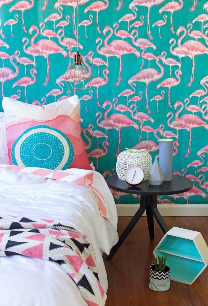 The colors tiffany blue and pink are perfect for decorating the room of a female teenager.