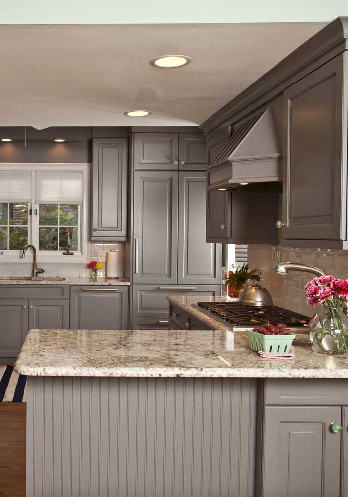 Granite is a timeless stone capable of fitting into any decoration proposal