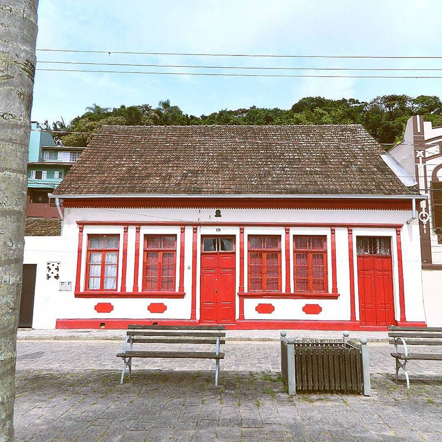 Colonial house in historic center