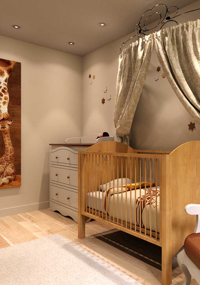 Male baby room decorated with pomp and luxury. Worthy of a little king!