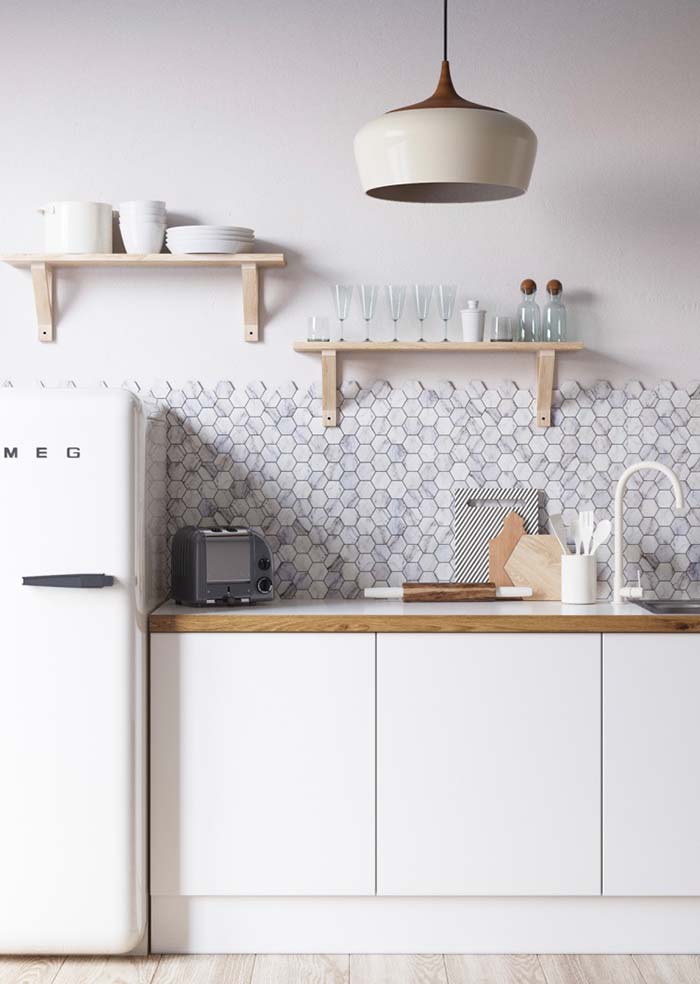 Simple retro kitchen