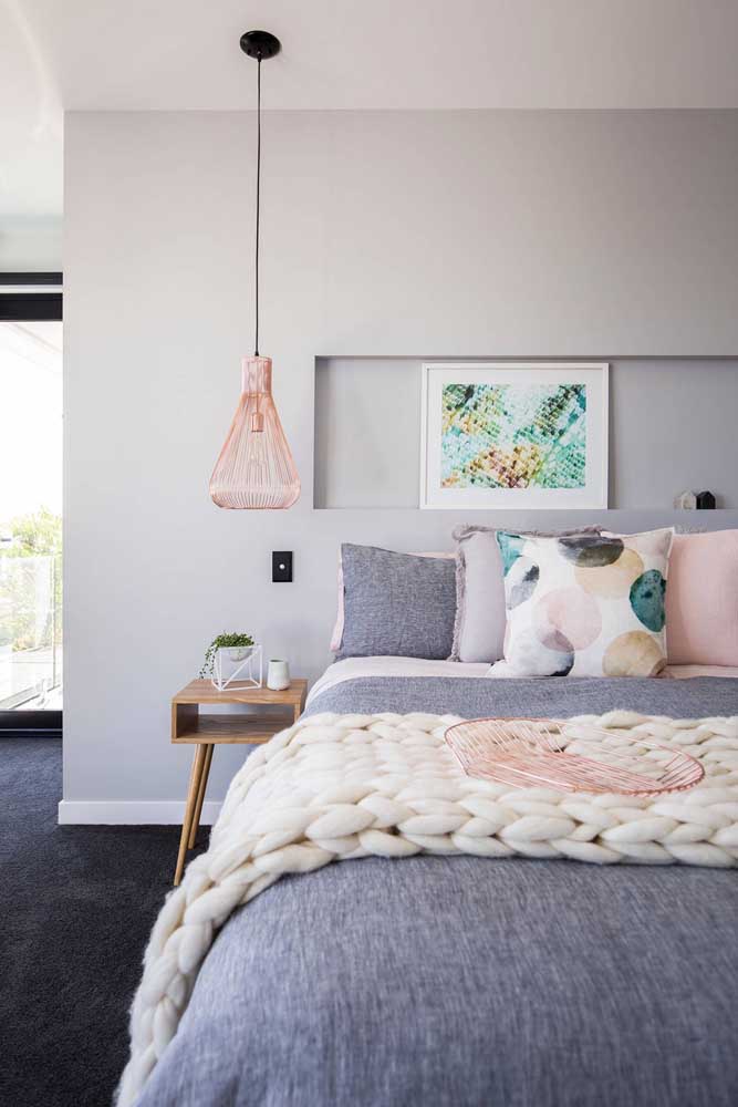 Simple, cozy female single room with that Scandinavian-style “what” that everyone loves