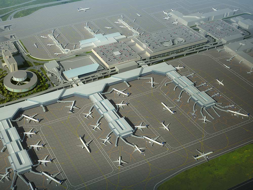 biggest airport in quebec city