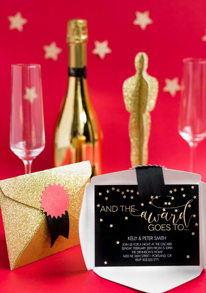 Inspiring cinema party invitation beyond elegant