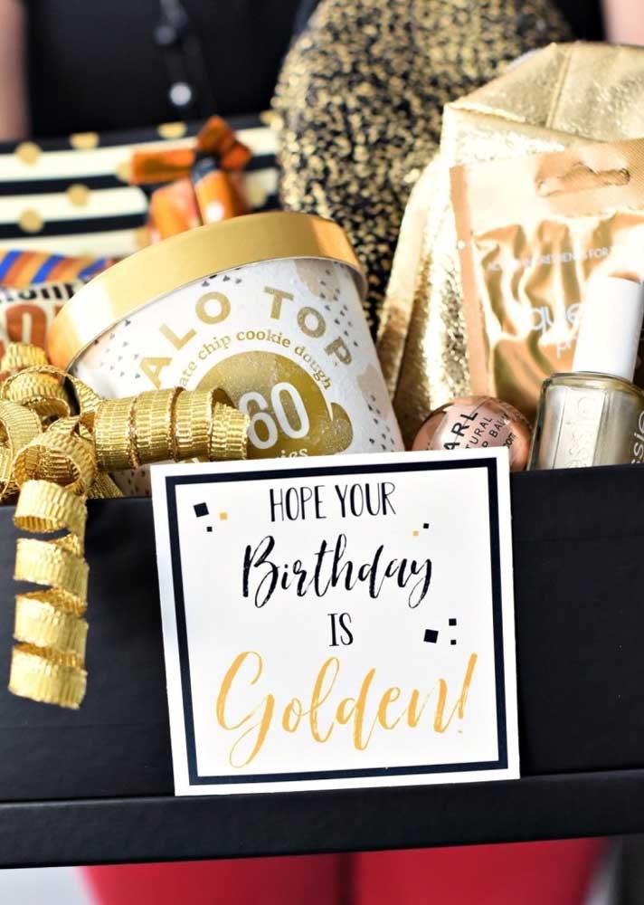 Even though it's a box party, you can celebrate your birthday in style