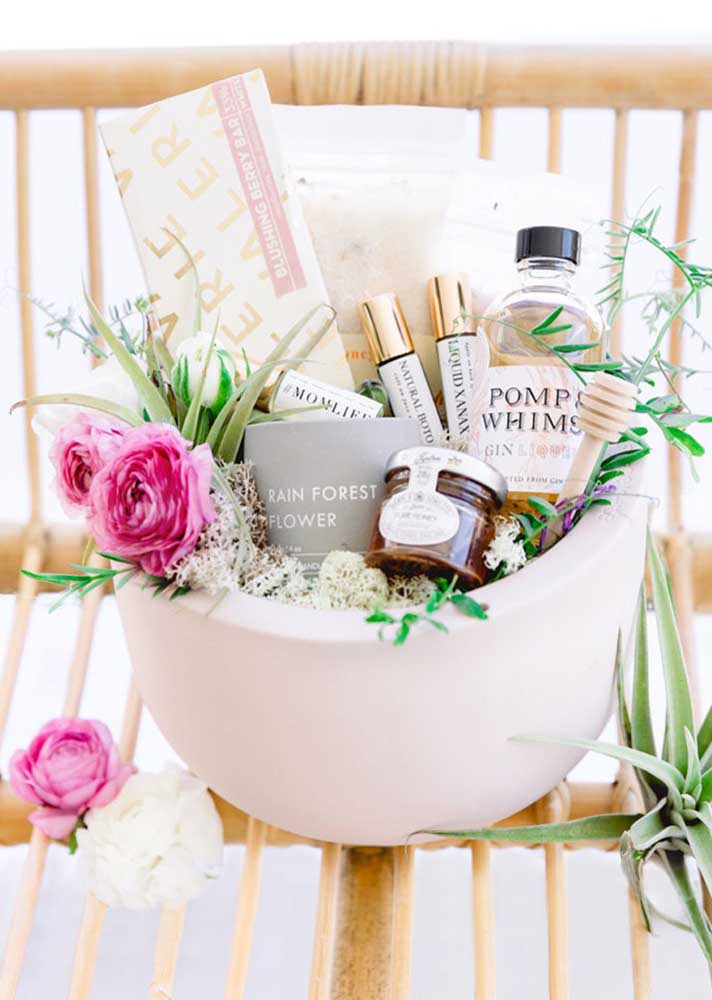 Female and romantic surprise box