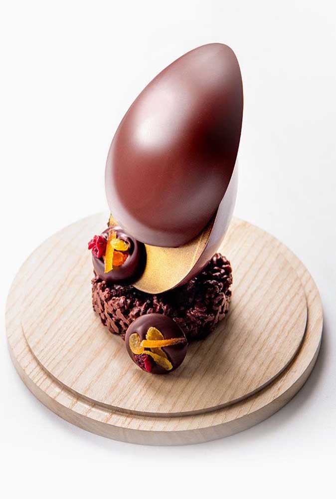 Gourmet Easter Egg Idea; the presentation makes all the difference