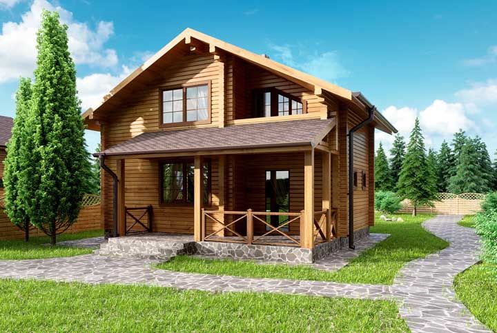 A simple little wooden house to call your own