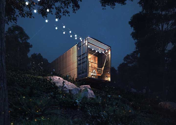 Container houses also fall under the concept of prefabricated houses