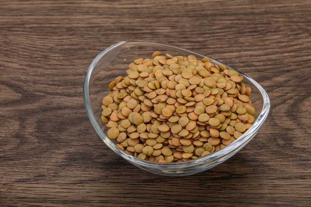 Types of lentils and main uses