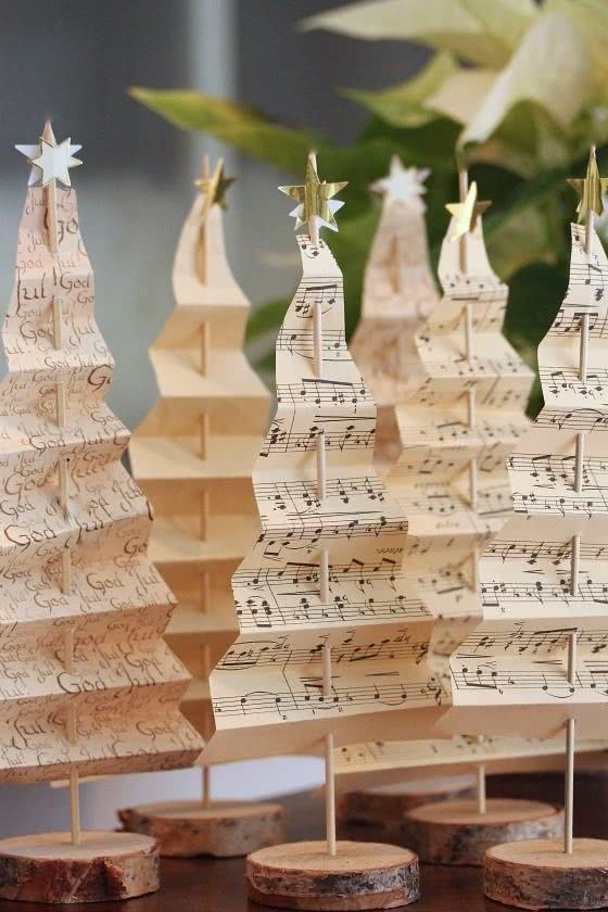Árvore de Natal para músicos