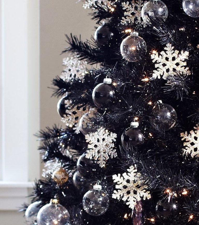 +37 sapin de Noël noir : Déco sapin de Noël : 12 sapins canons trouvés