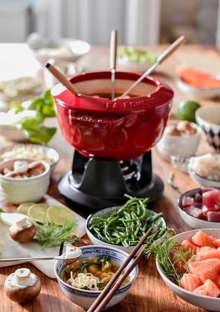 Want a different fondue?  So get inspired by the Thai version 