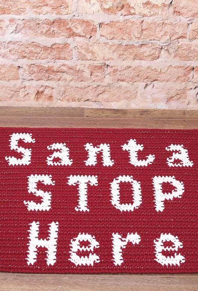 Phrases and messages are always welcome to print the crochet mat for the entrance door